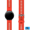 Silikónový remienok (šírka 22mm) – DUO – červeno-čierna – Samsung Gear S3 / Watch 46mm / Huawei Watch GT / Vantage M / Watch 3 45mm / GTR 47