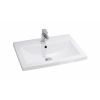 Cersanit COMO 60 Umývadlo nábytkové 60x45cm s prepadom,otv.pre bat,Biela Biela K32-003-BOX K32-003-BOX