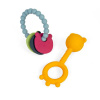 Bigjigs Toys Hrkálka a hryzátko 2 v 1 a hryzací krúžok Medvedík
