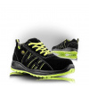 VM Footwear TOKIO S1 ESD Bezpečnostná obuv čierna/zelená 40
