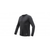 SENSOR MERINO AIR traveller pánské triko dl.rukáv černá L