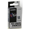 páska CASIO XR-18SR1 Black On Silver Tape EZ Label Printer (18mm) (XR-18SR1)
