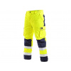 Nohavice CXS CARDIFF, výstražné, zateplené, pánske, žlté Velikost: 3XL