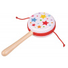 Bigjigs Toys Drevené rotujúce bubny hviezdy