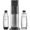 SodaStream DUO výrobník sody, mechanický, plastová láhev, skleněná láhev, bombička s CO2 42004918