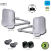 KEY REVOKIT - 1x REVO2224, 1x REVO2224S, 2x SUB-44R, 1x CT-202 24, 1 pár FT-32, RX4Y (integrovaný) pre dvojkrídlovú bránu do 2.3m / krídlo (REVOKIT pre dvojkrídlovú bránu do 2.3m / krídlo)