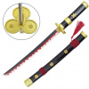 Katana Mini Bamboo One Piece Enma Roronoa Zoro Red