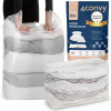 4CONVY Vákuové vrece na posteľnú bielizeň 80x100x30 kocka
