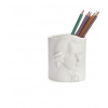 Balvi Stojanček na ceruzky Amadeus Mozart 27221, keramika, v.11,5 cm, biely