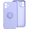 Silicone Ring Case iPhone 17 Pro Max Violet