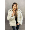 Max Original Leather Páperová bunda s kožušinou G-300 beige (50 2XL) - Beige - 50