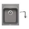 Set Sinks CLASSIC 400 Titanium + batéria Sinks MIX 3 P Titanium