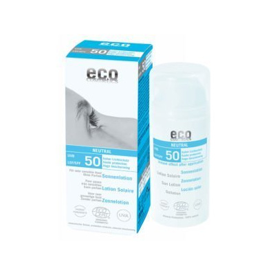 Eco Cosmetics Neutrálny opaľovací krém bez parfumu SPF 50 BIO (100 ml)