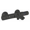 Grohe Precision vaňová/sprchová batéria nástenná s termostatom čierna 345982430