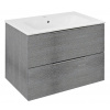 Sapho CIRASA umývadlová skrinka 69,8x52x46cm, dub strieborný SPH CR701-1111