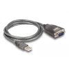 Delock USB 2.0 adaptér [1x USB 2.0 zástrčka A - 1x RS232 zástrčka] 61400; 61400