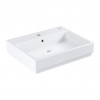 GROHE Cube Ceramic - Umývadlo 600x490 mm s PureGuard, alpská biela 3947300H