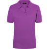 James & Nicholson Polokošile JN 71, krátký rukáv, dámská COT02007135003-purple L Purpurová