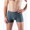 Pánské boxerky s kratší nohavičkou GINO 73131P lékořice dunaj L/XL