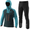 DYNAFIT TLT GTX Jacket M Storm Blue & TLT Touring DST M Black Out