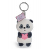 NICI Kľúčenka Panda Love s kovovým príveskom, 8 cm
