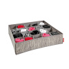 Tescoma Organizér na ponožky a spodnú bielizeň FANCY HOME 40 x 35 x 10 cm, cappuccino