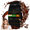 Káva zrnková 1 kg DON CREMA Čerstvo pražená 80% Arabica 20% Robusta KRAFTOVÁ