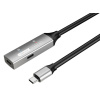 PREMIUMCORD USB-C repeater a prodlužovací kabel Male-Female, 5Gbps Aluminium 5m ku31rep5al