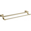 MEXEN - Zoja dvojitý držiak uteráka, zlatá 7019125-50