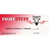 King Fighter Dárkový poukaz FightStuff v hodnotě : 1500 Kč