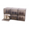 Úložné boxy na boty ShoeCase 55014, sada 6ks