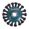 MAKITA miskovitá kefa z oceľového drôtu, splietaný drôt 0,5 mm, 100 mm D-39861