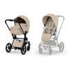 CYBEX Kombinovaný kočík Priam 5.0 Cozy Beige (Matt Black Frame) 2026 Platinum