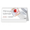 Kalendár 2026 PLÁNOVACÍ, stolový, týždenný, stĺpcový, 60+2 str., 301x135mm
