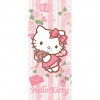 Dverová fototapeta - DV0464 - Hello Kitty z lásky 91cm x 211cm - Samolepiaca fólia
