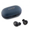 Guess PU Grained ENC TWS Bezdrôtové Slúchadlá Blue