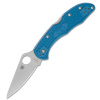 Spyderco Delica Flat Ground Blue