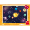 Dino Puzzle - Dětská sluneční soustava - 300 dílků XL