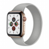 AppleKing navliekací silikónový remienok pre Apple Watch 42mm / 41mm / 40mm / 38mm - M - sivý - možnosť vrátiť tovar ZADARMO do 30tich dní