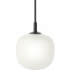 Závesná lampa Rime 12 cm čierna