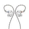 FiiO JH5 Strieborná (High-end hybridné špuntové slúchadlá s jedným dynamickým a štvormi BA meničmi. 3D tlačená konštrukcia.)