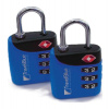 Travel Blue 2x Combi TSA Lock Blue