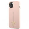 Guess puzdro gumené Apple iPhone 13 GUHCP13MSLTGP ružové