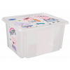 Keeeper Box Prasiatko Peppa 45l transparentná