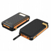 BOT Solar power bank SP6 4 panely 25000 mAh oranžový