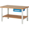 Dielenský stôl, stavebnicový systém ,1 zásuvka, 1 odkladacia polica, hĺbka 900 mm EUROKRAFTpro