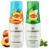 2x Sirup SodaStream Lipton Ice Tea Peach Zero bez cukru + Ice Tea Green