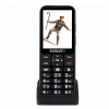 EVOLVEO EasyPhone LT, mobilní telefon pro seniory s nabíjecím stojánkem, černá EP-880-LTB
