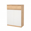 FalcoNabytek Botník Simplicity 209 jackson hickory/bílá