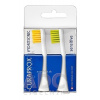 CURAPROX HYDROSONIC SENSITIVE Hydrosonická náhradná hlavica, žltá + zelená, 1x2 ks